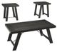 Tables d'appoint rectangulaire 3 morceaux Noorbrook, noir, Signature Design by Ashley®-0