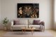 Classy Living Untamed Floral Tiger Wall Art-1