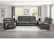 Mazin Furniture Putnam Gray Power Reclining Chair-4