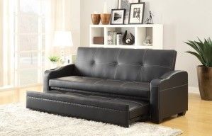 Mazin Furniture Marcelo Black Elegant Lounger-3