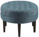 Olliix by Madison Park Blue Martin Surfboard Tufted Ottoman-2