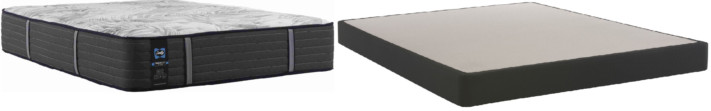 Sealy® Posturepedic® Plus Victorious II Innerspring Firm Tight Top Full Mattress and Foundation Set