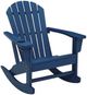 Signature Design by Ashley® Sundown Shores Blue Wooden Outdoor Rocking Chair-0