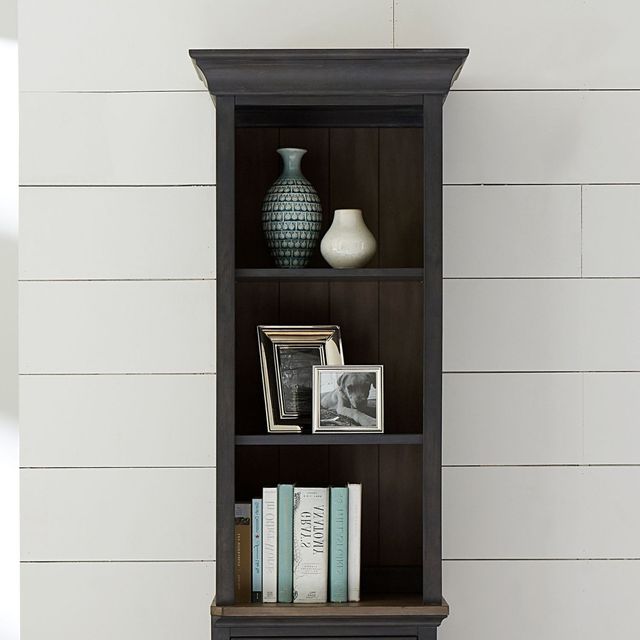 Liberty Furniture Ocean Isle Slate Entertainment Center with Piers-3