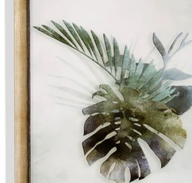 Stylecraft Dark Green/Green/White Wall Art-1