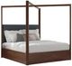 Signature Design by Ashley® Kendamor Dark Brown King Canopy Bed-0