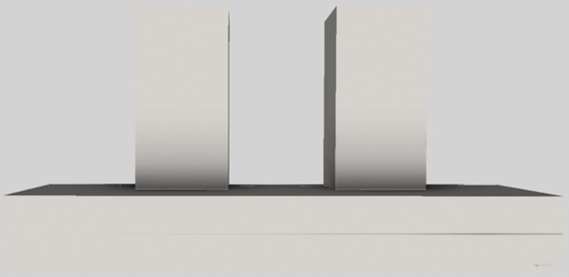 Vent-A-Hood® 66" Stainless Steel Contemporary Wall Mounted Range Hood-0