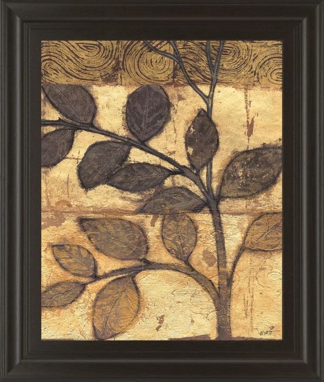 Classy Art Bronzed Branches I by Norman Wyatt, Jr. Wall Art-0