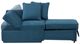 Furniture of America® Woburn Blue Convertible Chair-3