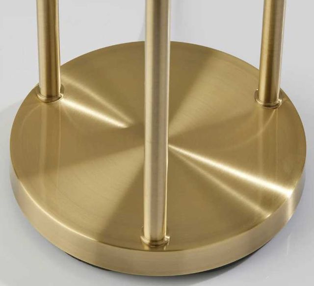 Adesso® Bianca Antique Brass Shelf Floor Lamp-2