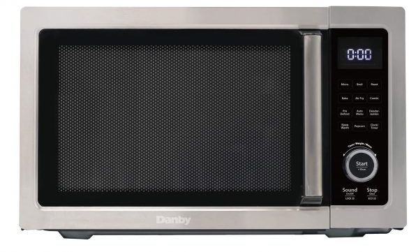 Danby® 1.0 Cu. Ft. Stainless Steel Countertop Microwave-0
