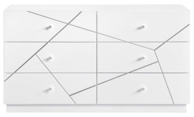 Homelegance® Orlo High Gloss White Dresser-2