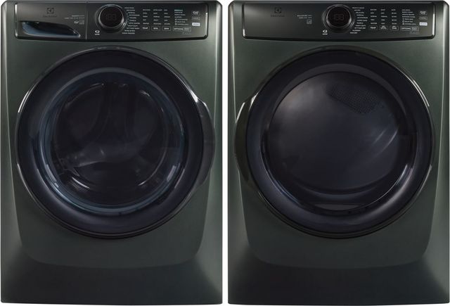 Electrolux Alpine Green Front Load Laundry Pair-0