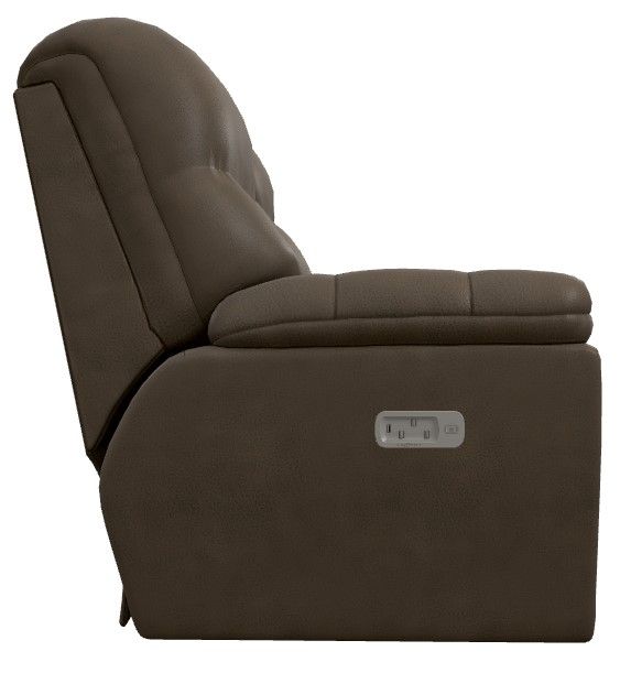 La-Z-Boy® Morrison Mink Power Reclining Loveseat with Console, Headrest, and Lumbar-2