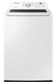 Samsung White Top Load Washer & Electric Dryer Laundry Pair-1