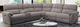 Furniture of America® Osanna 6-Piece Warm Gray Modular Power Reclining Sectional-0