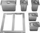 Zephyr Presrv™ Drawer Pan Kit for PRRD24-0