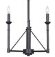 Cal® Lighting & Accessories Monclova 3-Light Industrial Bronze Chandelier-1