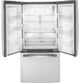 GE® 33" 18.6 Cu. Ft. Fingerprint Resistant Stainless Steel Counter Depth French Door Refrigerator-3
