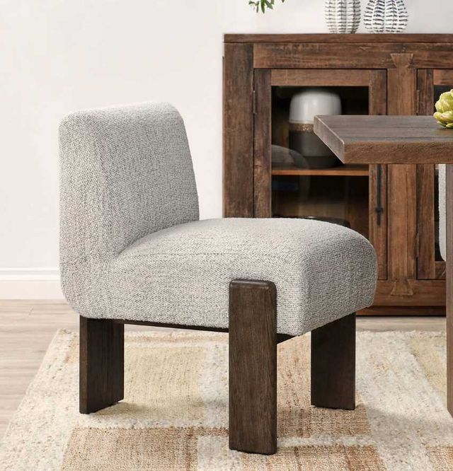Classic Home Chelsea Brown/Pixel Ivory Dining Chair-1
