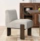 Classic Home Chelsea Brown/Pixel Ivory Dining Chair-1