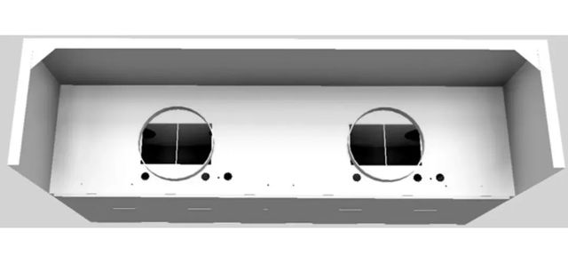 Vent-A-Hood® 48" White Wall Mounted Range Hood-2