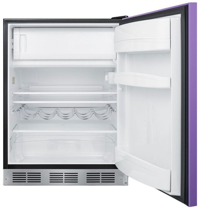 Summit® 5.1 Cu. Ft. Lavender Under The Counter Refrigerator -2