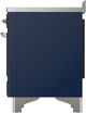 Ilve® Majestic III 48" Midnight Blue Pro Style Induction Range with Triple Glass Door and Chrome Trim-3