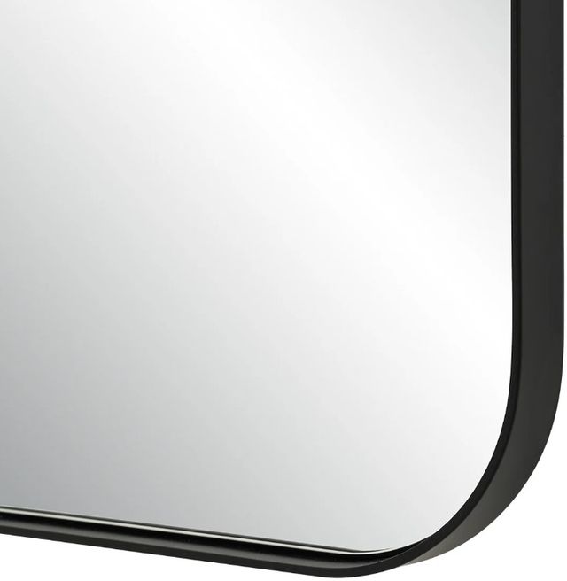 Renwil® Heron Matte Black Accent Mirror-4