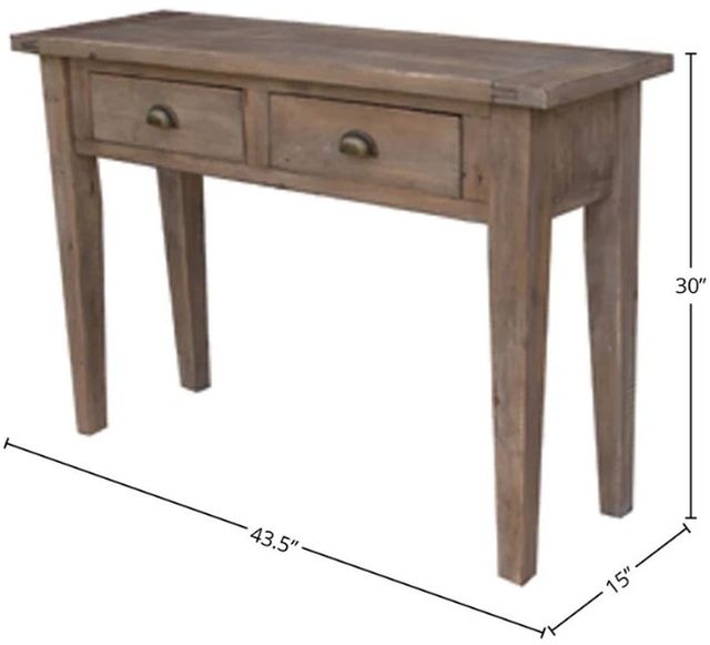 LH Home Irish Coast Sundried Console Table-1
