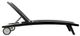 Armen Living Chateau Charcoal/Light Eucalyptus Outdoor Patio Adjustable Chaise Lounge Chair-2