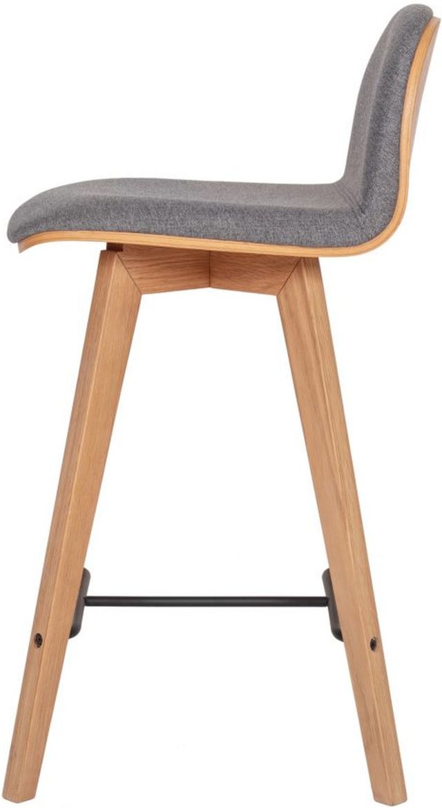 Moe's Home Collection Napoli Grey Counter Stool-1