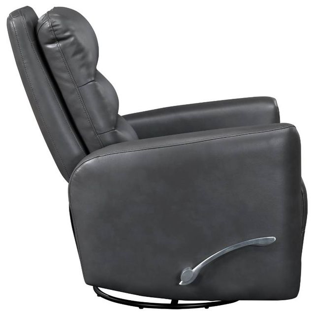 Homelegance® Dimitri Gray Manual Swivel Glider Reclining Chair-3