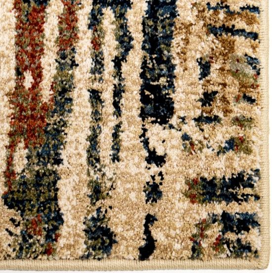 Orian Adagio Desert Strokes Multi 5'x8' Area Rug-3