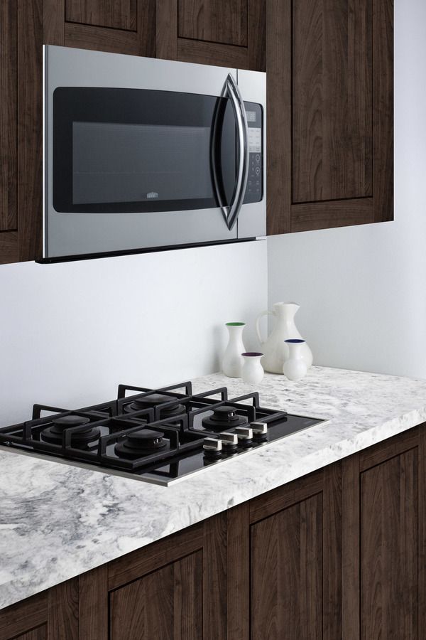 Summit® 1.6 Cu. Ft. Stainless Steel Over The Range Microwave-4