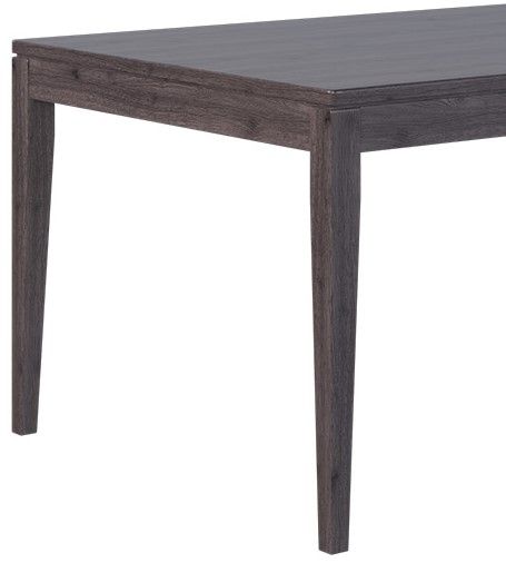 Country View Woodworking Customizable Chelsa Wormy Maple Top Dining Table with 2-Leaves and Brown Maple Base-1