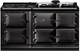 AGA™ Classic R7 160 63" Black Pro Style Dual Fuel Range-0