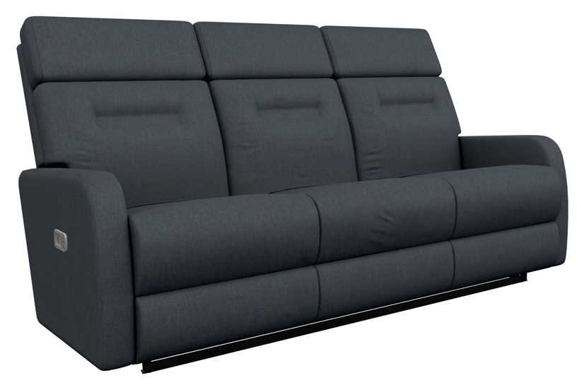 La-Z-Boy® Lennon Indigo Power Wall Reclining Sofa with