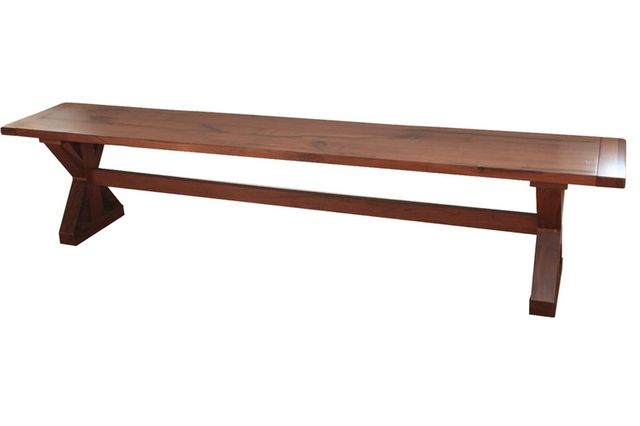 Door County X Beam 72" Backless Bench-0