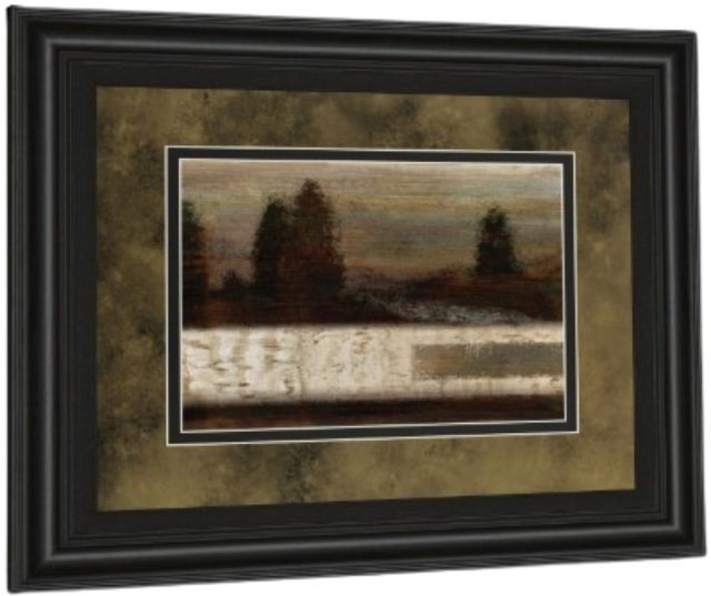 Classy Living Roxi Gray Quiet Forest 34" Wall Art-3