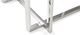 VIG Furniture Modrest Valiant Glass/Silver Coffee Table-2