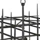 Currey & Company Steelhouse Blacksmith Small Chandelier-2