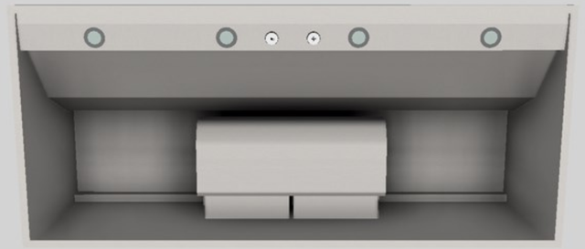 Vent-A-Hood® 54" Stainless Steel Wall Mounted Range Hood-3