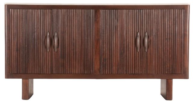 Home Trends & Design Amalfi Vintage Brown/White Sideboard-1