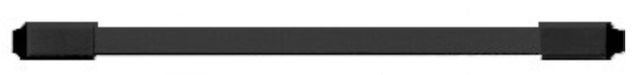 Dacor® 48" Matte Black Handle Kit-0