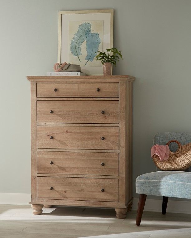 aspenhome® Cambridge Modern Khaki Chest-1