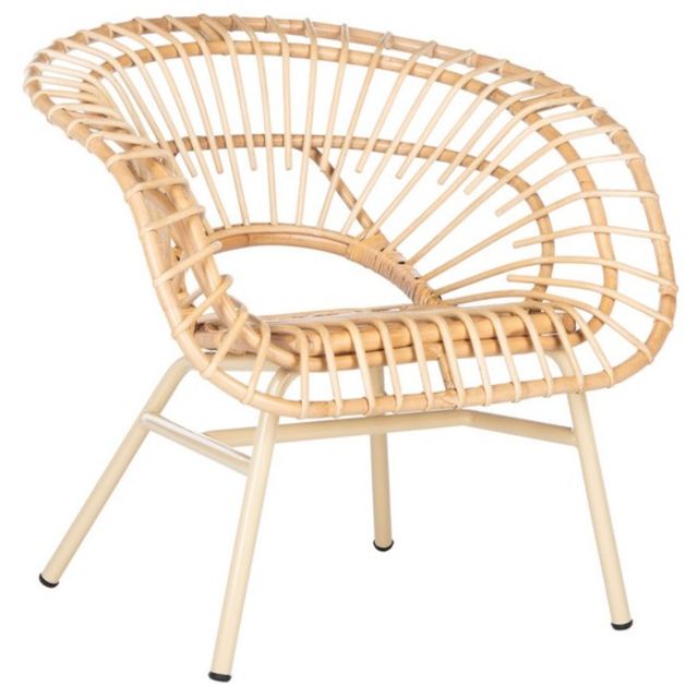 Safavieh Savino Cream/Natural Accent Chair-0