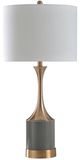 Stylecraft Copper/Gray/White Table Lamp-0