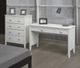 Titus Furniture White 2-Drawer Desk-1