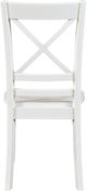 Jofran Inc. Simplicity Paperwhite X-Back Dining Side Chair-3